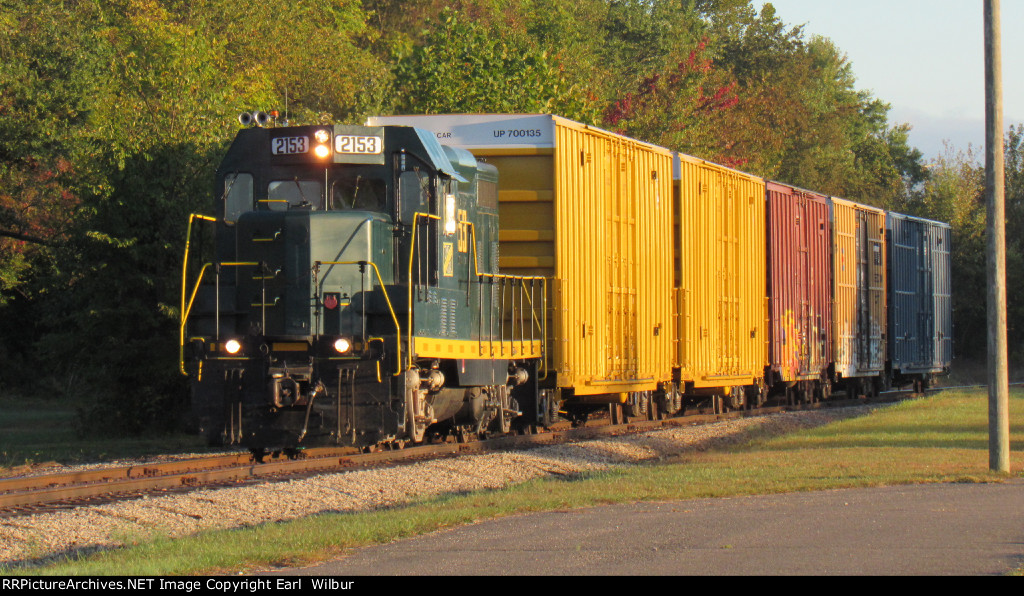 Ohio South Central Railroad (OSCR) 2153